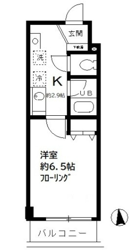 スクエア コートの間取り