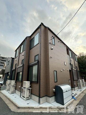 練馬区東大泉３丁目のアパートの外観