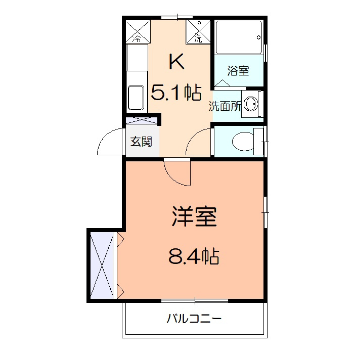 フェリーチェ元住吉の間取り