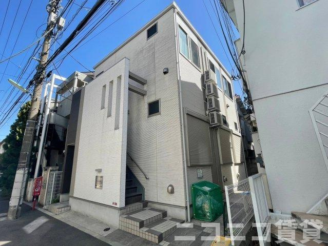 杉並区高円寺北２丁目のアパートの外観