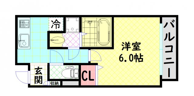 【間取り】 | LAV心斎橋ウエスト