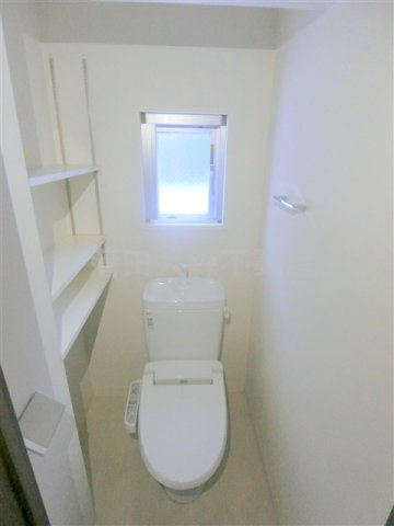 AXAS(アクサス千鳥町アジールコートSta.のトイレ|温水暖房便座付きのトイレ