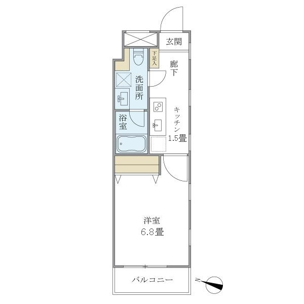 グランデュオ駒沢ＩＩの間取り