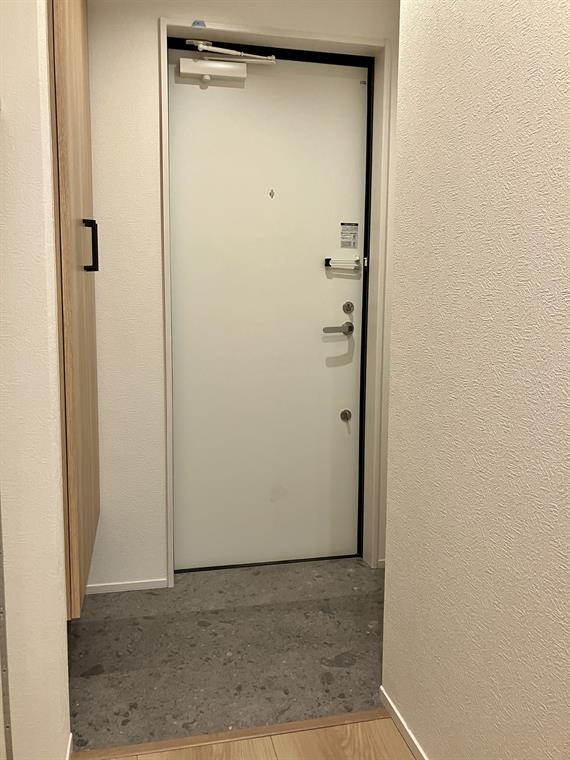 第一アパートの玄関|きれいな玄関です