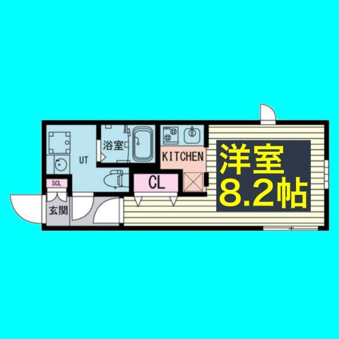 Branche桜山Ⅲの間取り