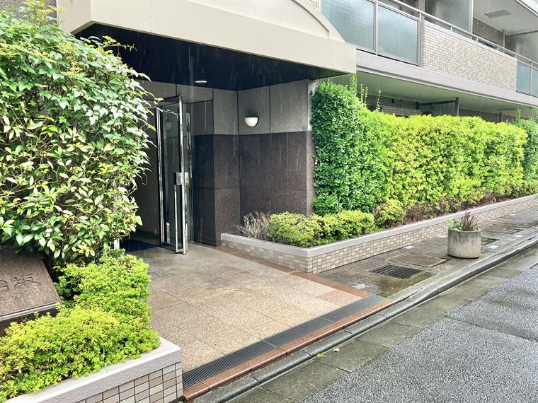 大井仙台坂パークハウスのエントランス|建物の内部です