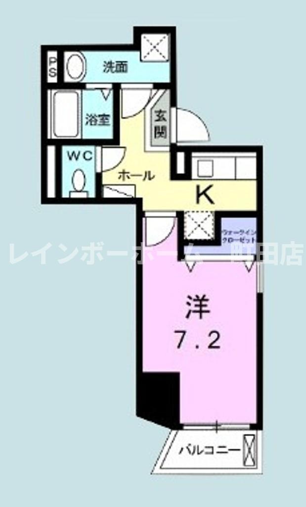 グランデ　ミナミ2※初期費用分割あと払いサービス利用可能物件の間取り
