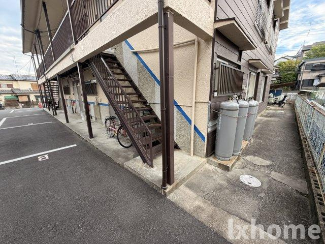 舟橋コーポのエントランス