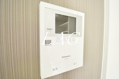 【セキュリティ】 | リベルテ中延 | モニター付きインターホンです。