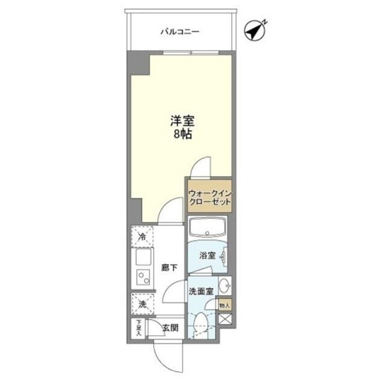 【間取り】 | バウスフラッツ品川大井町