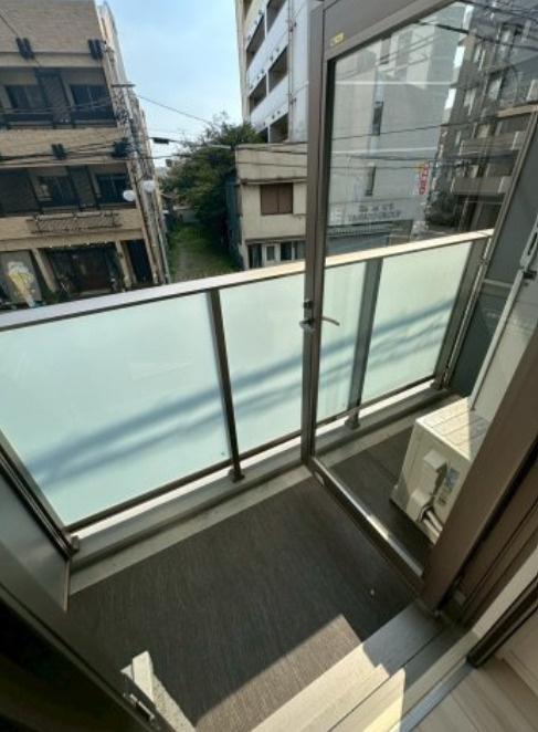 ジェイアール稲毛駅前レジデンスのバルコニー