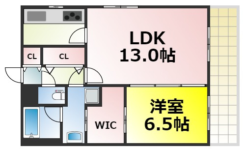 【間取り】 | CITY SPIRE幸町 仲介手数料無料