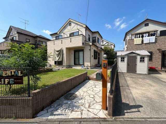 取手市紫水　中古戸建ての外観|※一部CG加工しております