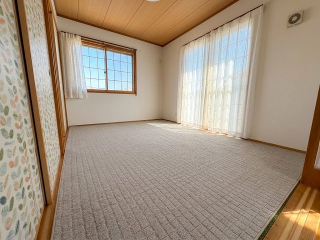 取手市紫水　中古戸建ての和室|※空室イメージ写真です