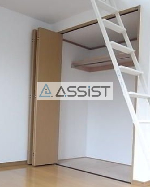 1K　Apartmentの収納