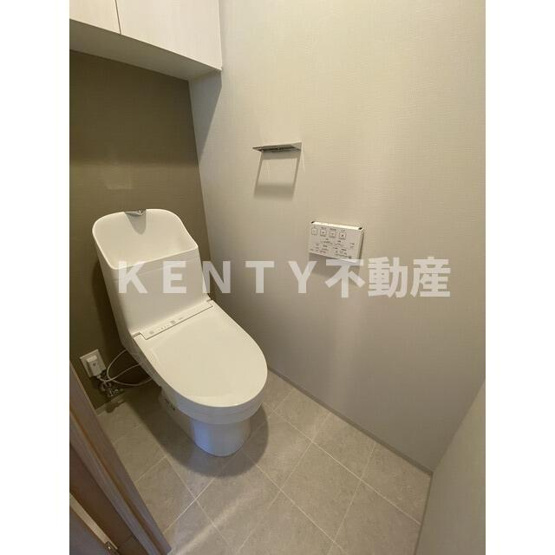 【トイレ】 | バウスフラッツ品川大井町 | ゆったりとした空間のトイレです