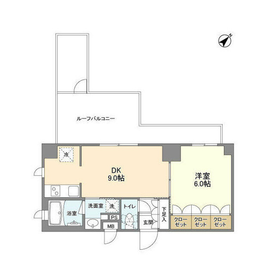 【間取り】 | バウスフラッツ品川大井町