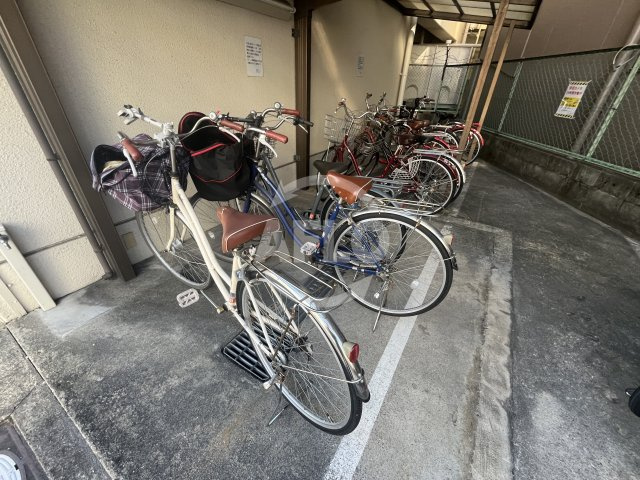 三恵上新庄ハイツ　新庄小学校区のその他共用部分|三恵上新庄ハイツ　駐輪場