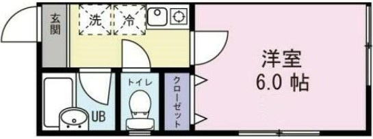 トラスティ落合の間取り|間取りです。