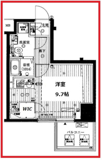 【間取り】 | プレール・ドゥーク東京イーストⅤ