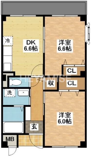ビサイド・パルの間取り