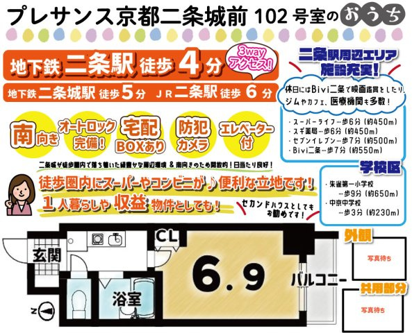 プレサンス京都二条城前