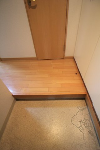 ラ・メゾンさくらの玄関