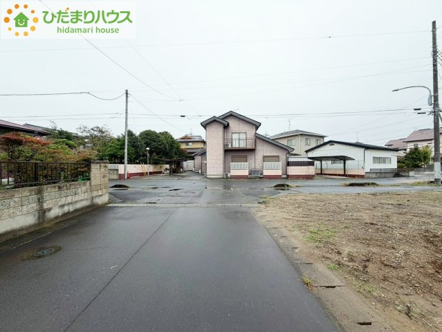 ひたちなか市外野1期　新築戸建　1号棟の前面道路含む現地写真|閑静な住宅地で叶える穏やかな新生活☆彡