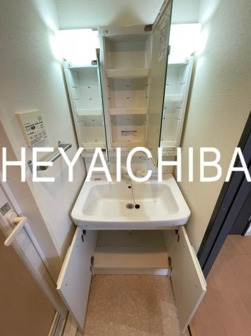 ルッソアグランデの洗面所|収納