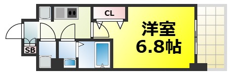 【間取り】 | フォーリアライズ大正ノーブル 仲介手数料無料