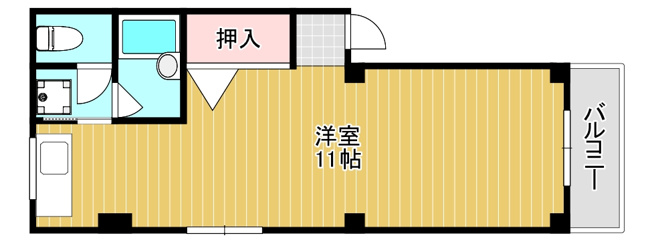 【間取り】 | ホワイトハウス城東