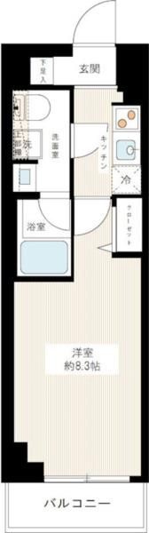 パティーナ東武練馬の間取り