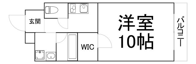 【間取り】 | グラート西田辺
