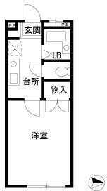 エバーグリーン白楽の間取り
