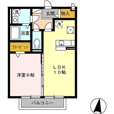 バリエンテ【キャッシュバック対象】の間取り