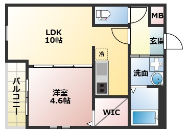 【間取り】 | フジパレス今川Ⅰ番館