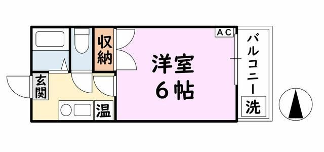 足立区加平３丁目の賃貸マンションの間取り