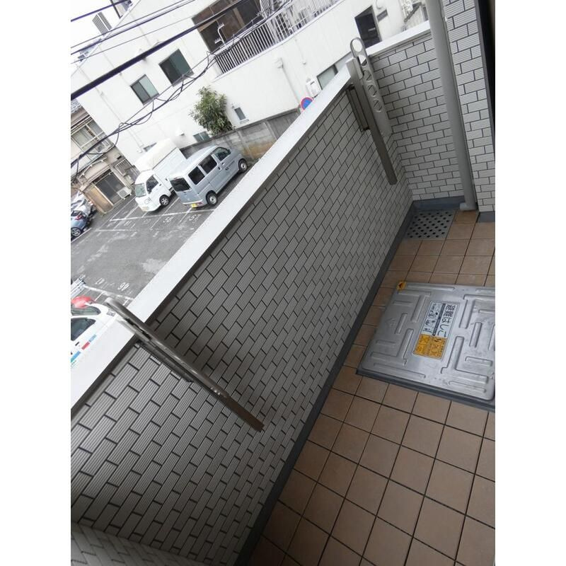 ブラン北千住のバルコニー
