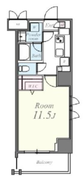 グランドール文京の間取り