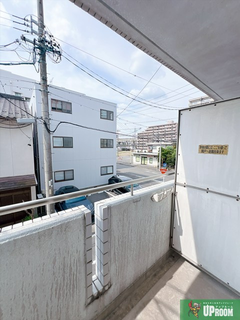 サンマンション大曽根のバルコニー