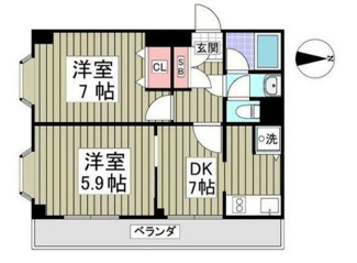 【間取り】 | ワコーレエレガンス西新井