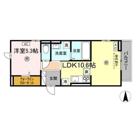 アル・ソーレ佐古の間取り