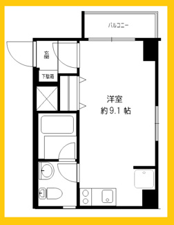 【間取り】 | エフパークレジデンス東神奈川