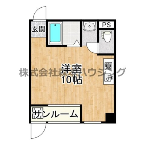 【間取り】 | 　ヴィラナリー大日