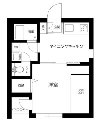 CIELBLUE千川の間取り