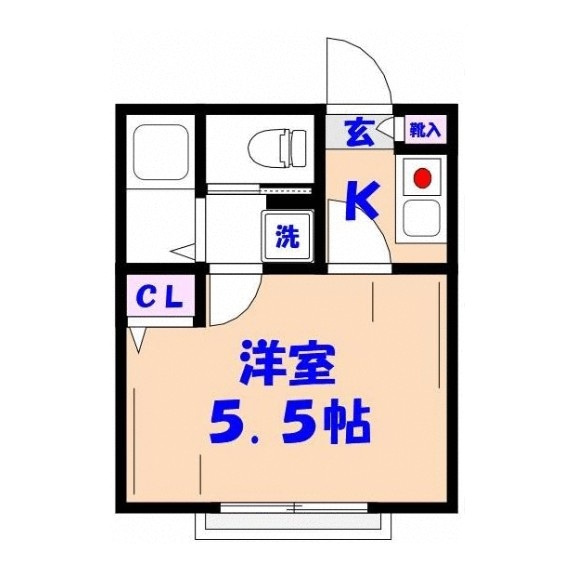 ヴランドール西船の間取り