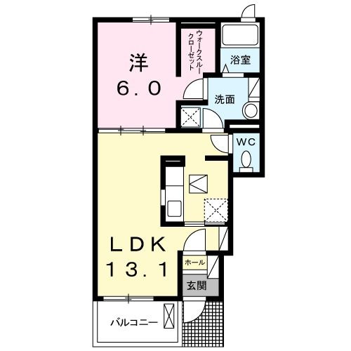【間取り】 | セレッソ入輪戸Ⅱ