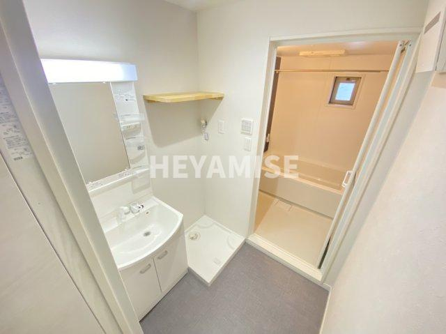 長崎市田中町の賃貸マンションの洗面所|※同物件同室タイプの写真でございます※現況を優先します※