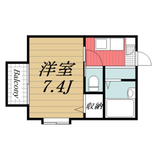【間取り】 | グランドール /平田