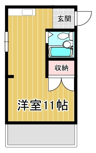 【間取り】 | ハイツ上新第三西淡路